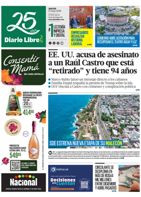 Cover of Diario Libre (Republica Dominicana)