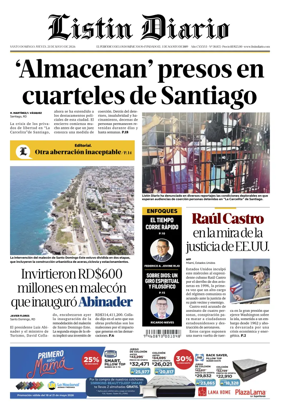Cover of Listin Diario