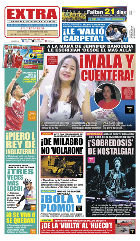 Cover of Diario Extra