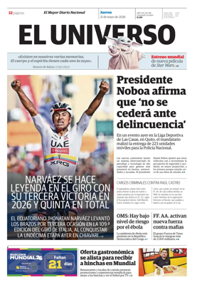 Cover of El Universo