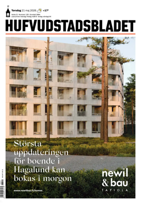 Cover of Hufvudstadsbladet