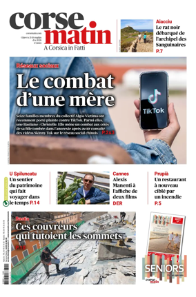 Cover of Corse Matin