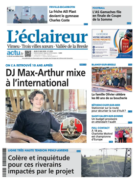 Cover of L'Eclaireur (Vimeu Trois villes soeurs Vallee de la Bresle)