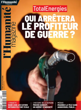 Cover of L'HUMANITE MAGAZINE