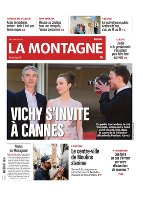 Cover of La Montagne (Moulins)