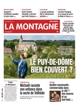 Cover of La Montagne (Thiers-Ambert)