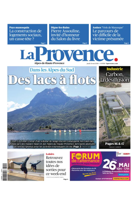 Cover of La Provence Alpes-de-Haute-Provence