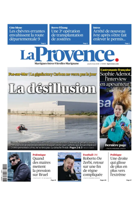 Cover of La Provence Martigues-Istres-Vitrolles-Marignane