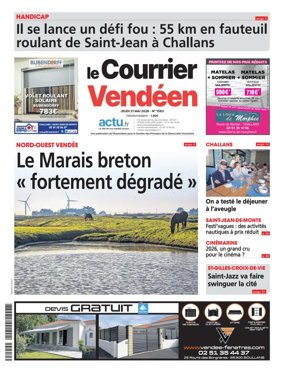 Cover of Le Courrier Vendeen