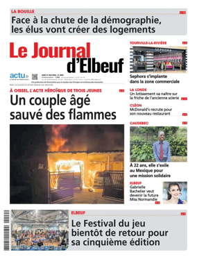Cover of Le Journal d'Elbeuf