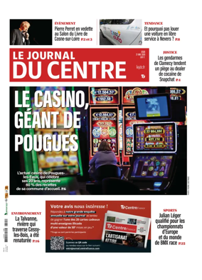 Cover of Le Journal du Centre