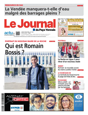 Cover of Le Journal du Pays Yonnais