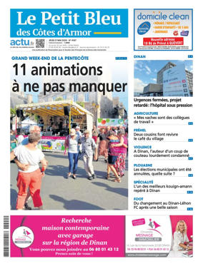 Cover of Le Petit Bleu