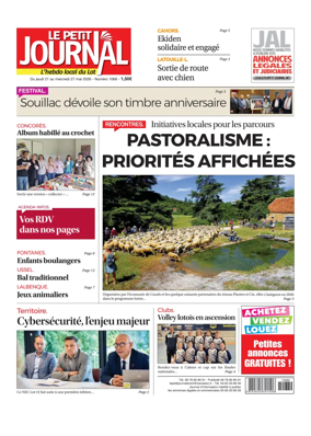 Cover of Le Petit Journal - L'hebdo local du Lot