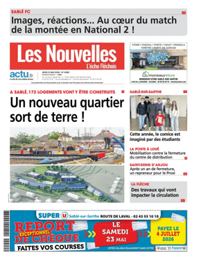 Cover of Les Nouvelles - L'Echo Flechois (FL)