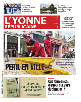 Cover of L'Yonne Republicaine
