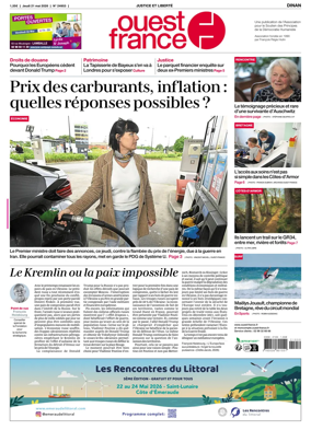 Cover of Ouest France (Dinan)