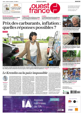 Cover of Ouest France (Manche)