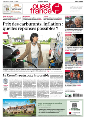 Cover of Ouest France (Pays d'Auge)