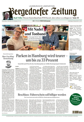 Cover of Bergedorfer Zeitung