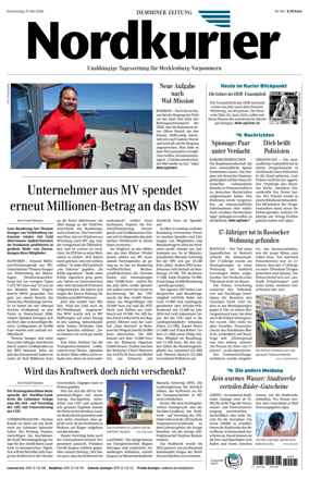 Cover of Demminer Zeitung