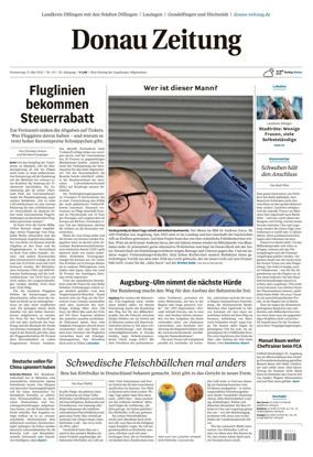 Cover of Donau Zeitung