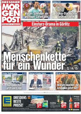 Cover of Dresdner Morgenpost
