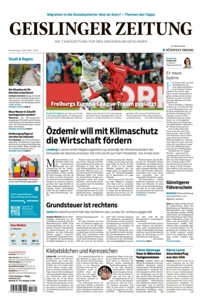 Cover of Geislinger Zeitung