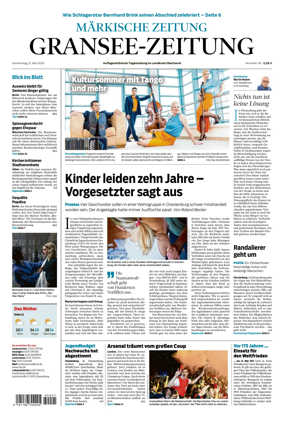 Cover of Gransee-Zeitung