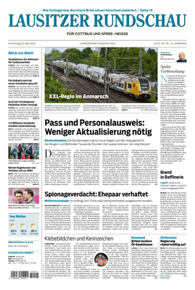 Cover of Lausitzer Rundschau