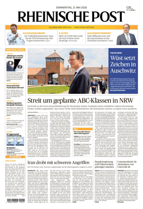 Cover of Rheinische Post - Monchengladbach and Korschenbroich