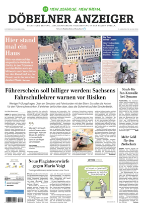 Cover of Sachsische Zeitung (Dobeln)