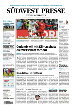 Cover of SUDWEST PRESSE - Neckar-Chronik