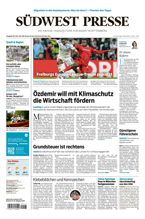 Cover of Sudwest Presse