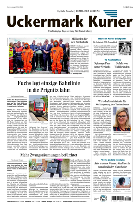 Cover of Templiner Zeitung