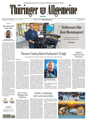 Cover of Thuringer Allgemeine (Eichsfeld)