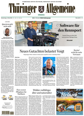 Cover of Thuringer Allgemeine (Sommerda)
