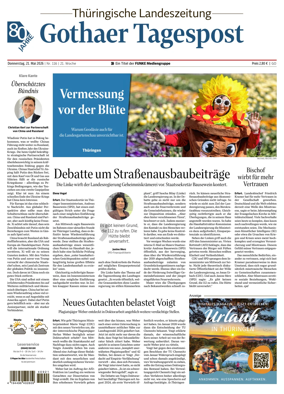Cover of Thuringische Landeszeitung (Gotha)