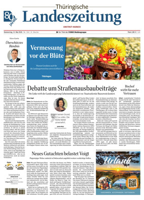 Cover of Thuringische Landeszeitung (Unstrut-Hainich-Kreis)