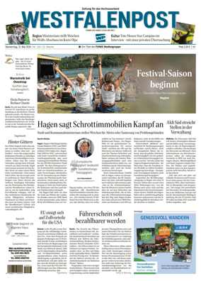Cover of Westfalenpost (Brilon)