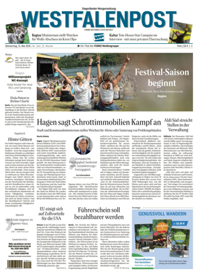 Cover of Westfalenpost (Siegen)