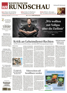 Cover of Westfalische Rundschau (Dortmund-Sud II)
