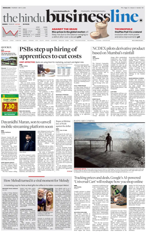 Cover of BusinessLine (Bangalore)