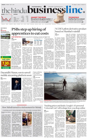 Cover of BusinessLine (Kolkata)