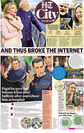 Cover of Hindustan Times (Gurgaon) - City
