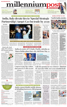 Cover of Millennium Post