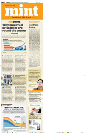 Cover of Mint Ahmedabad