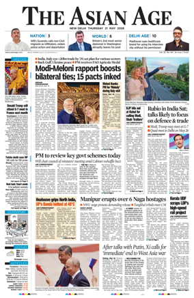 Cover of The Asian Age