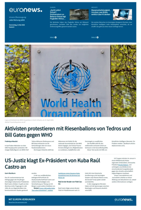 Cover of Euronews (German Edition)