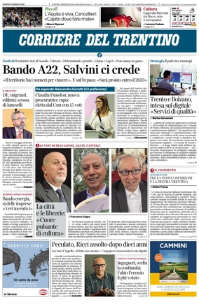 Cover of Corriere del Trentino
